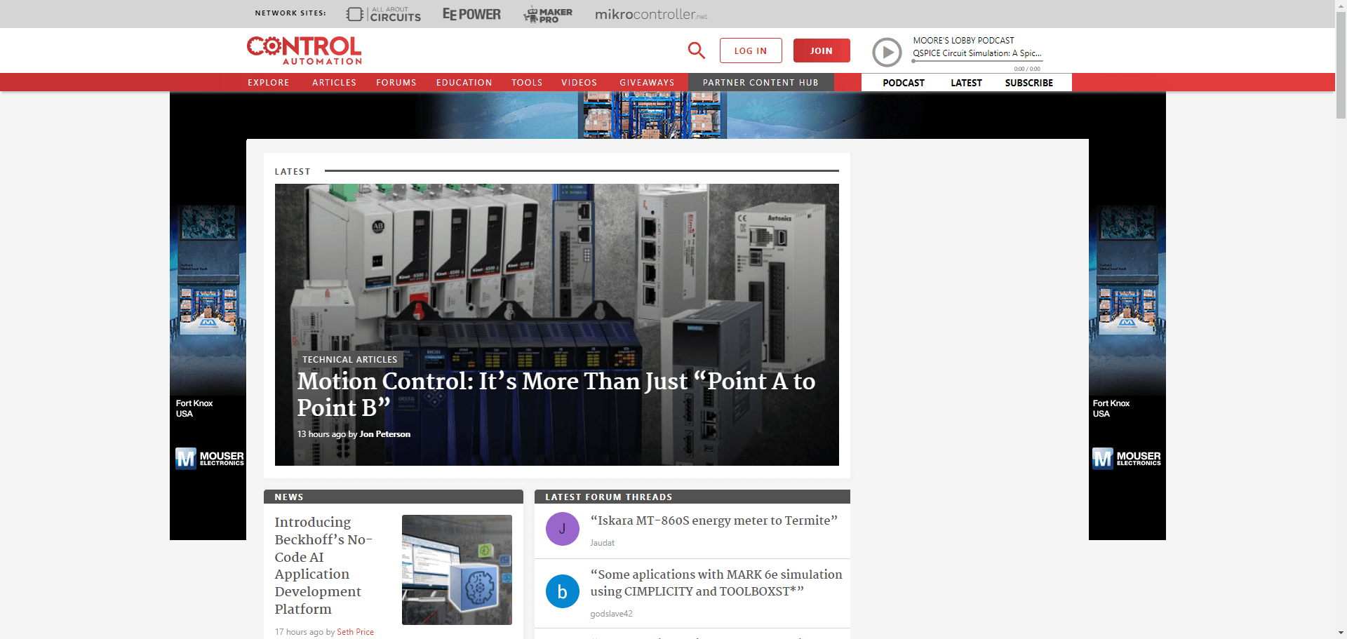 Control website thumbnail