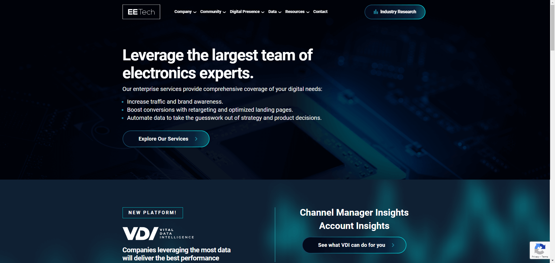 EETech website thumbnail